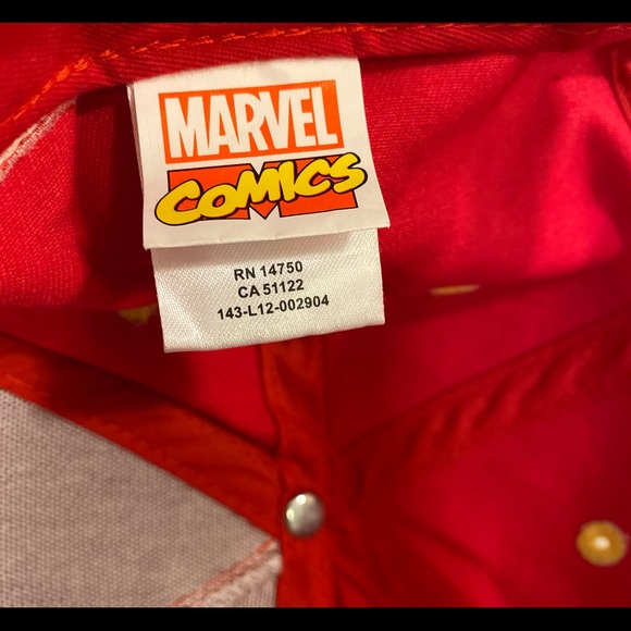 Marvel Comics The Incredible Ironman Snap Back Hat - Picture 7 of 8